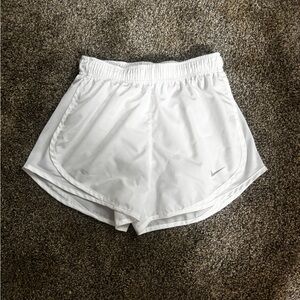 Nike Women's Athletic White Shorts